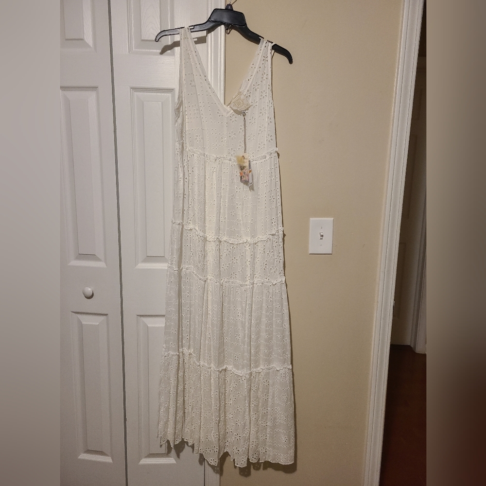Johnny Was Poppy Maxi Dress Small